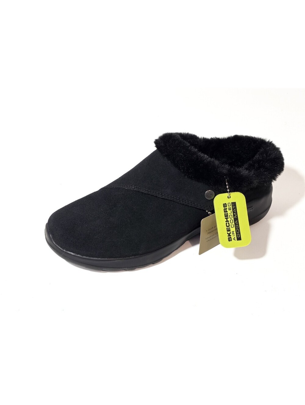 NWT skechers slip on loafers fuzzy lined warm winter fall women's shoes sz 8